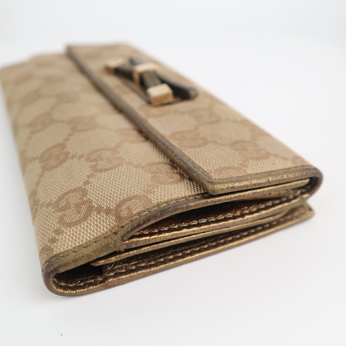 C2131 Gucci Wallet Princy | Pre-Owned Very Good GG canvas