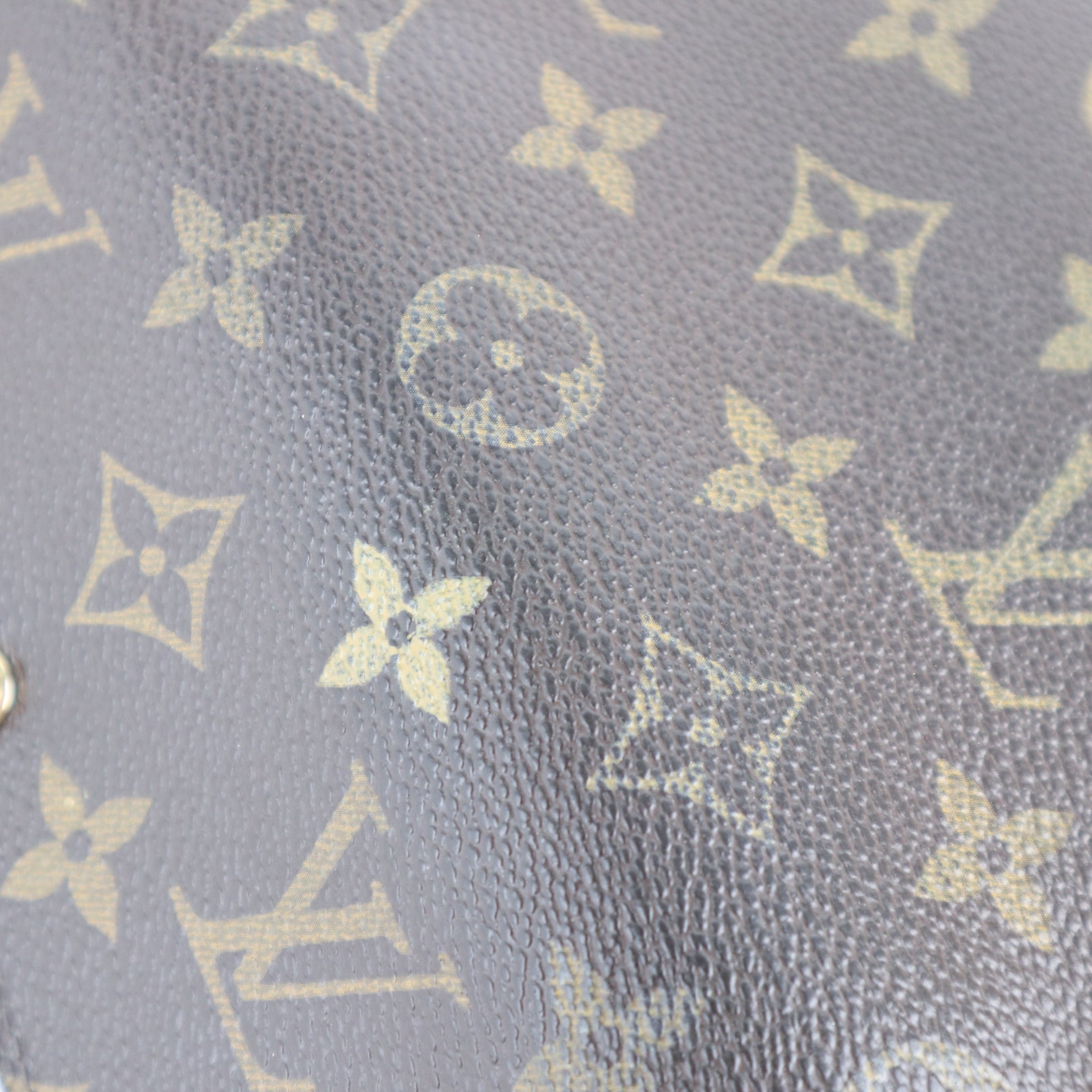C2133 Louis Vuitton Wallet Porte Monnaie Monogram Pochette Cit Long | Pre-Owned Very Good Red Monogram canvas
