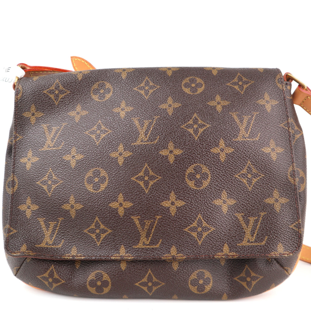 C2135R Louis Vuitton Shoulder Bag Musette Tango Monogram | Pre-Owned Excellent Brown Monogram canvas