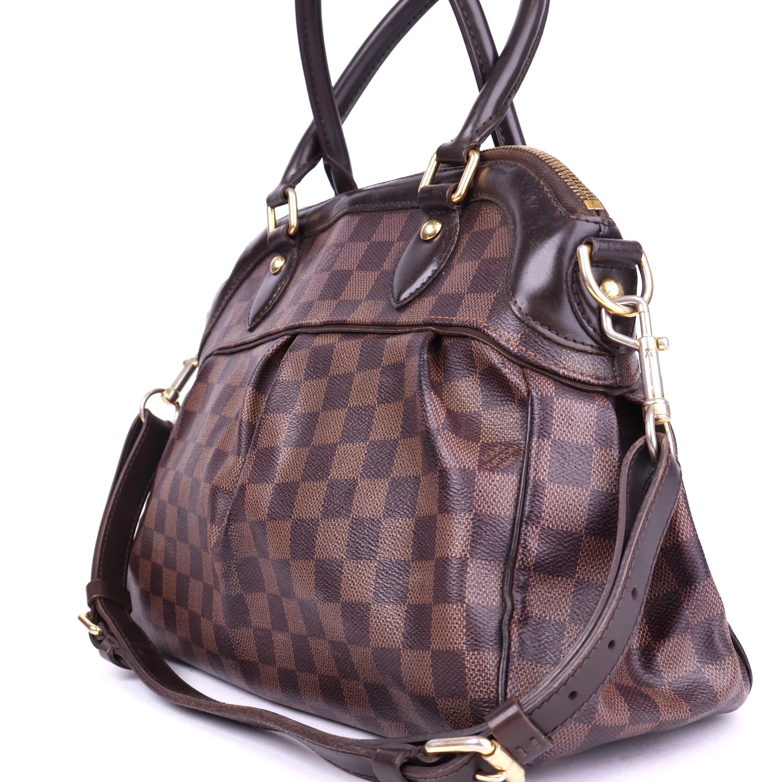 J2018 Louis Vuitton Damier Trevi Handbag Satchel- Pre Owned