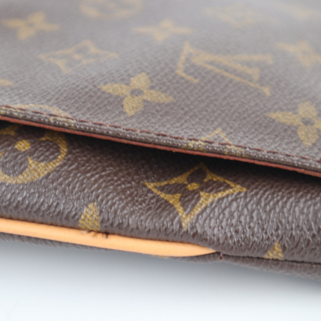 C2135R Louis Vuitton Shoulder Bag Musette Tango Monogram | Pre-Owned Excellent Brown Monogram canvas