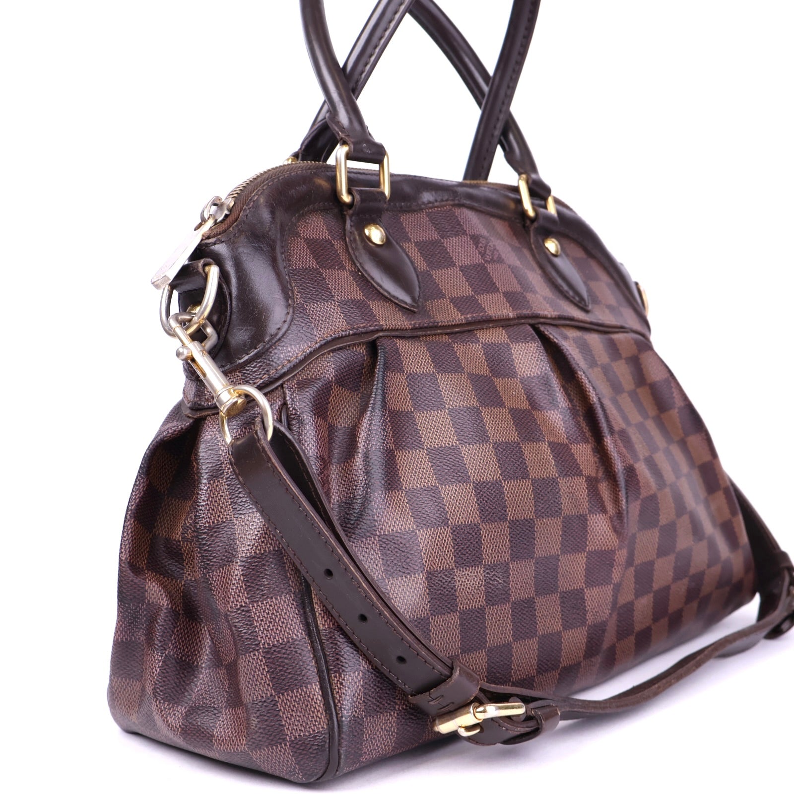 J2018 Louis Vuitton Damier Trevi Handbag Satchel- Pre Owned