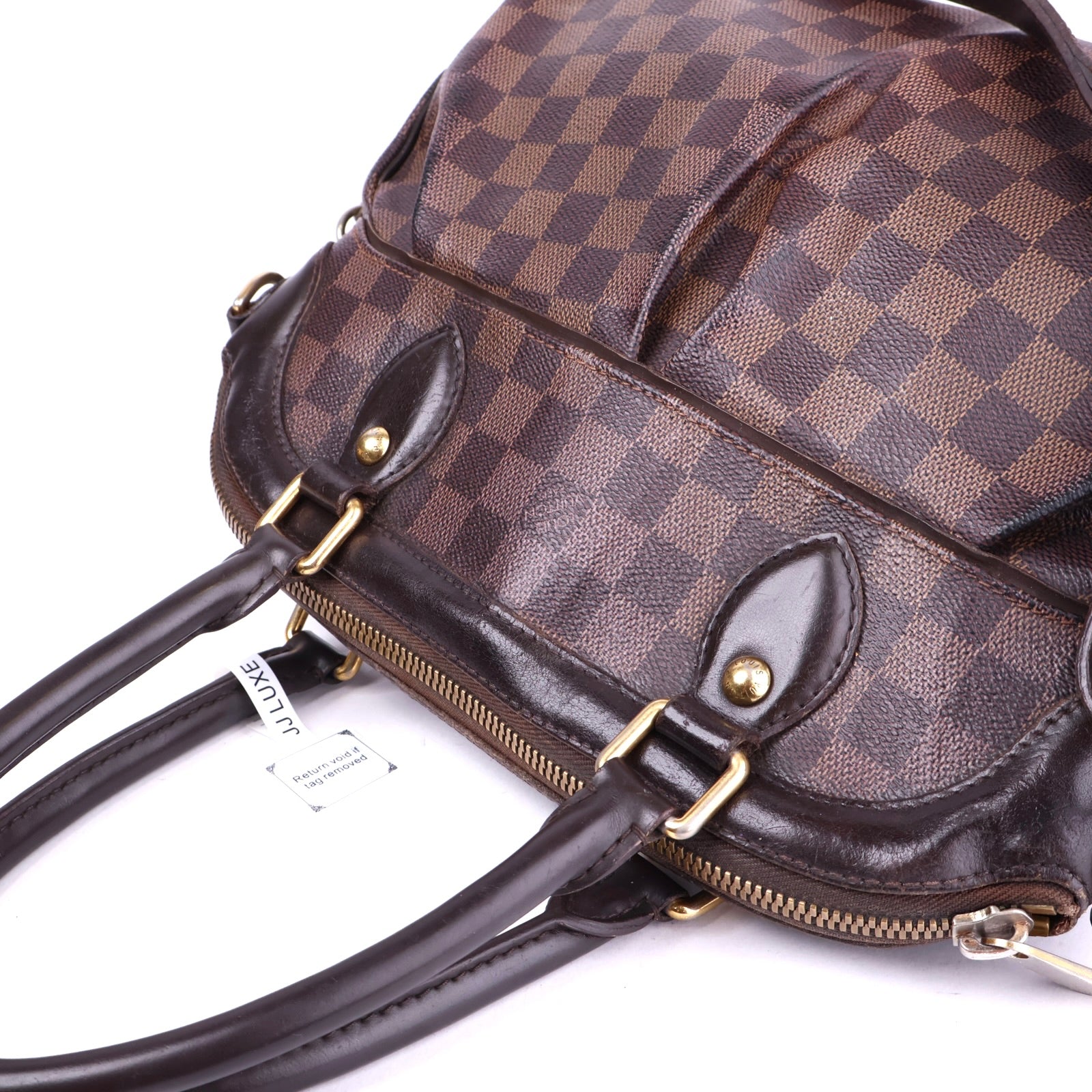 J2018 Louis Vuitton Damier Trevi Handbag Satchel- Pre Owned
