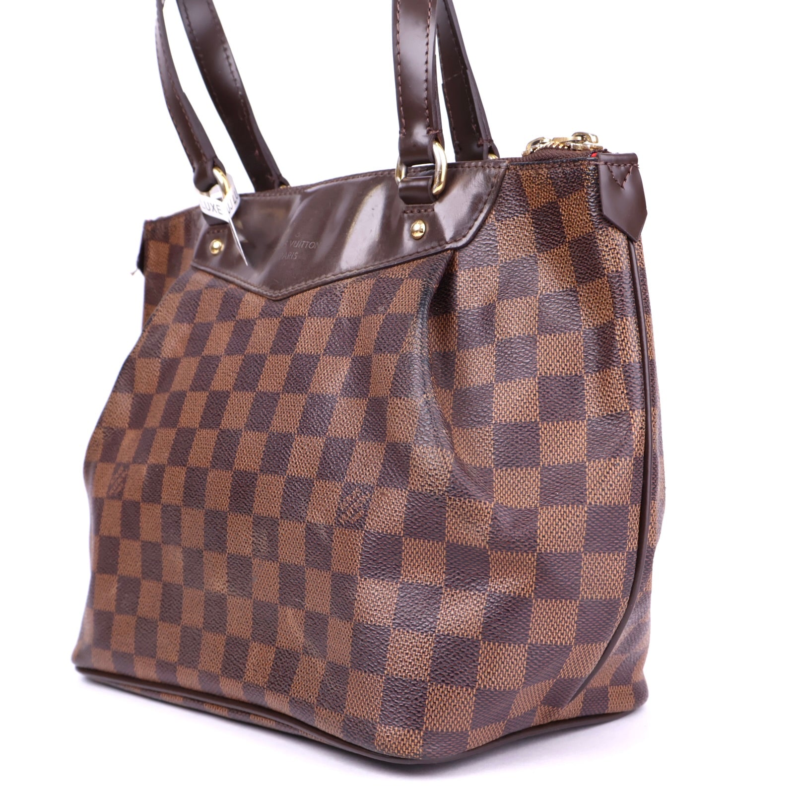 J2023 Louis Vuitton Westminster Tote Damier Ebene- Pre Owned