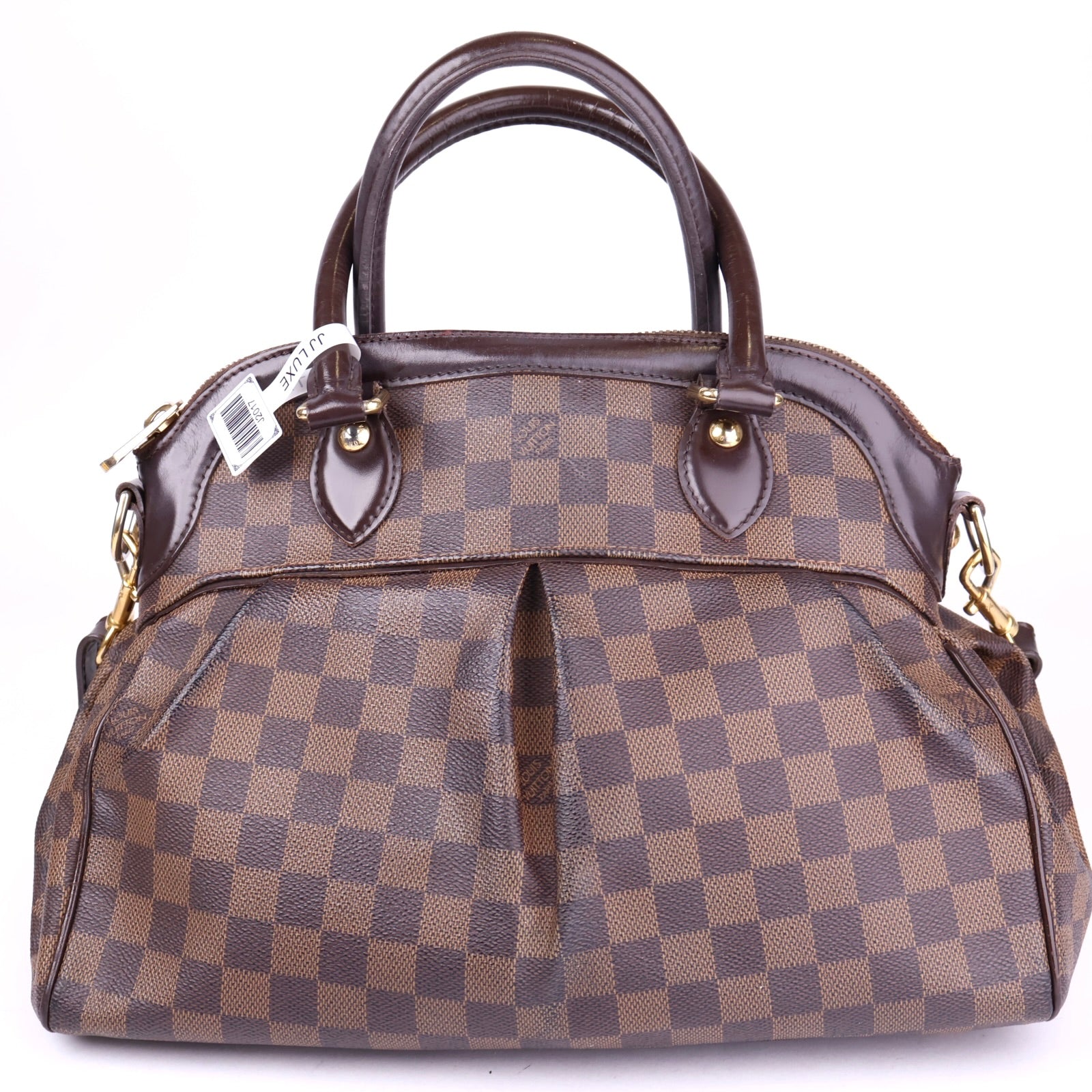 J2017 Louis Vuitton Damier Trevi Handbag Satchel- Pre Owned
