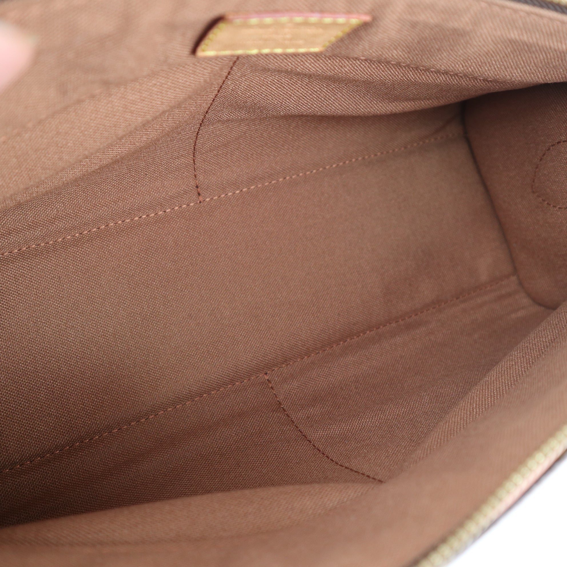 C2138R Louis Vuitton Shoulder Bag Monogram Popincourt Long | Pre-Owned Excellent Brown Monogram canvas