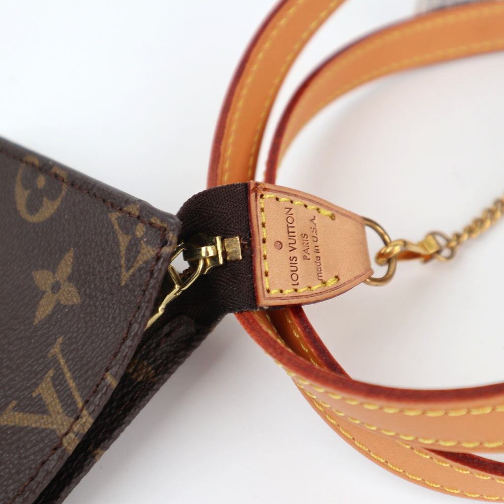 C2139R Louis Vuitton Bucket Bag Monogram Marais Bucket | Pre-Owned Excellent Brown Monogram canvas