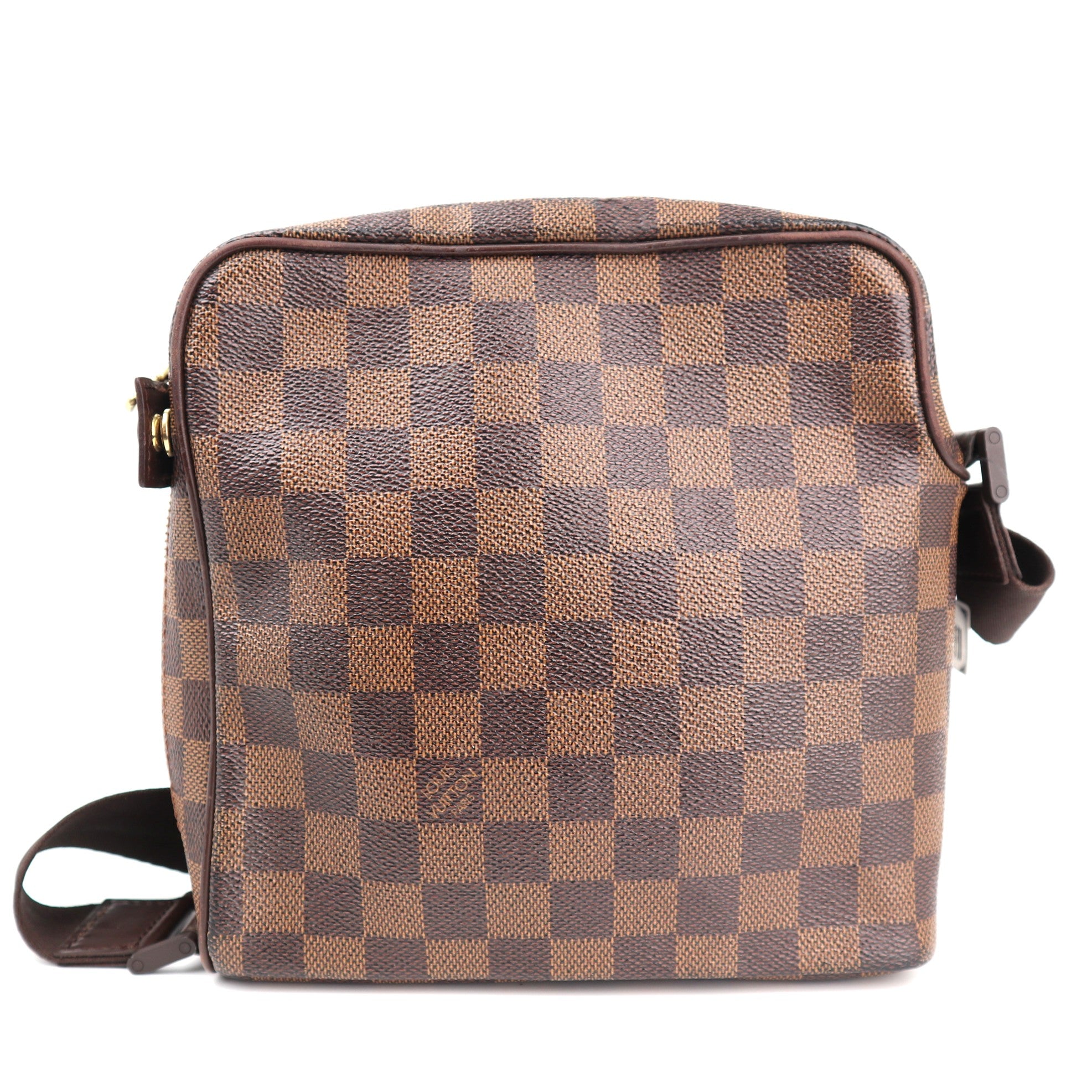 C1324 Louis Vuitton Damier Ebene Olaf PM messenger bag-Pre Owned