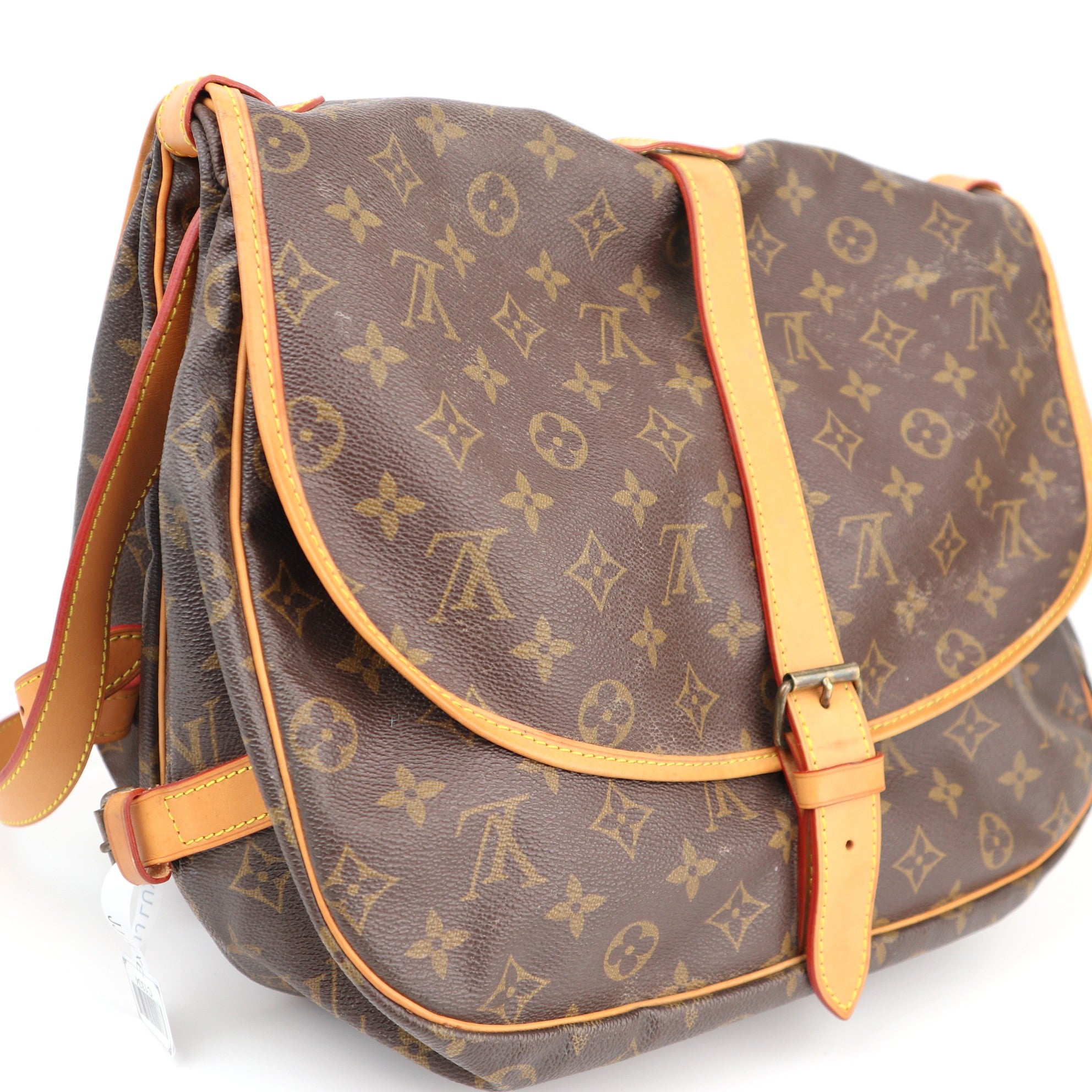 C1334R  Louis Vuitton Saumur 35-Pre Owned