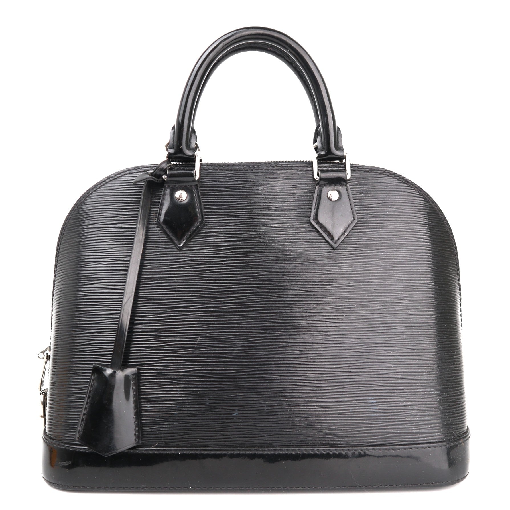 C1335 Louis Vuitton Black Electric Epi Leather Alma PM Bag -Pre Owned