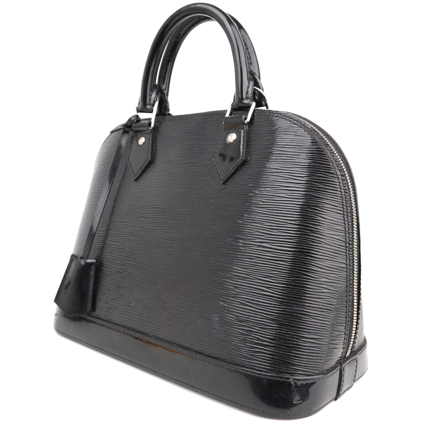 C1335 Louis Vuitton Black Electric Epi Leather Alma PM Bag -Pre Owned