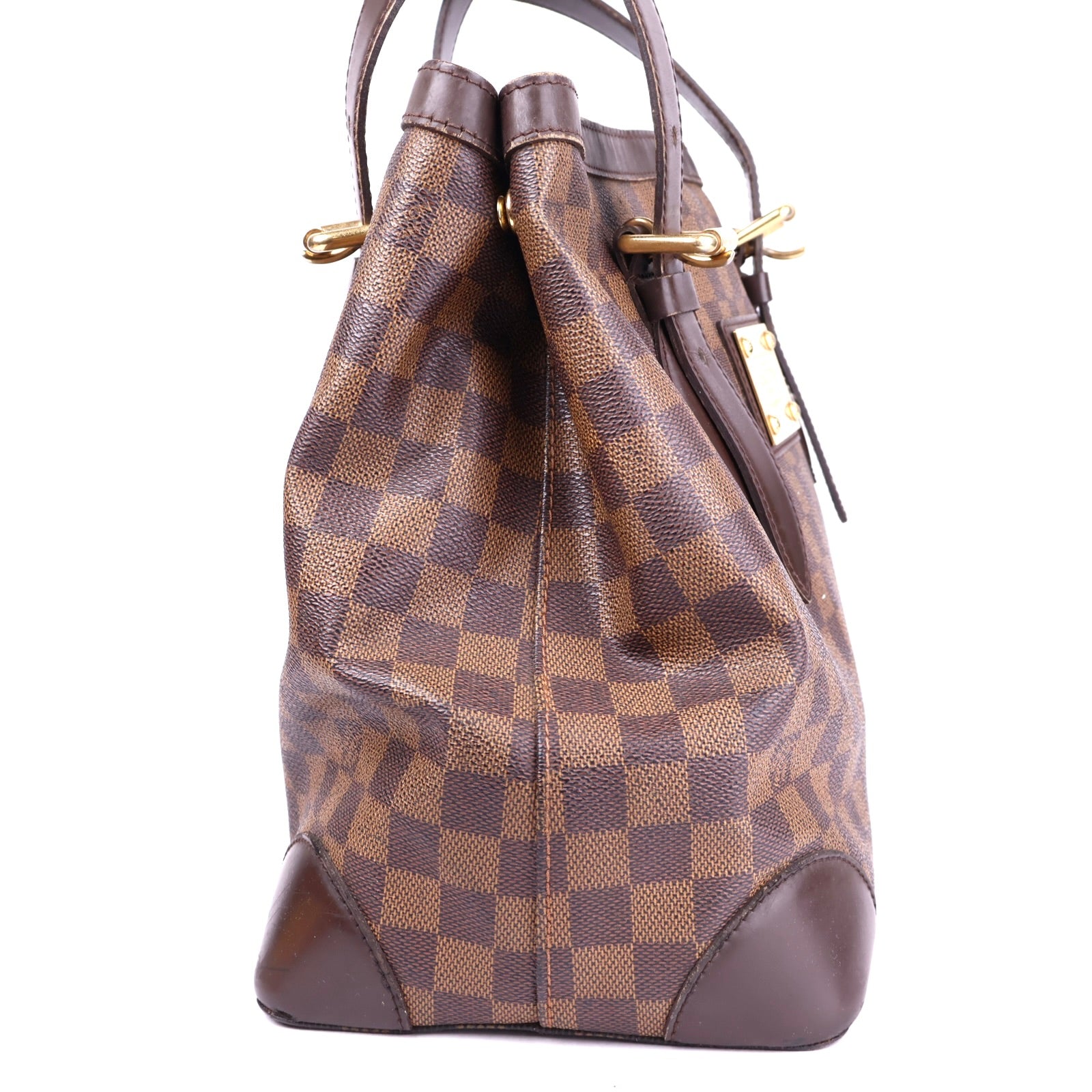 J2039 Louis Vuitton Damier Ebene Hampstead MM Tote- Pre Owned
