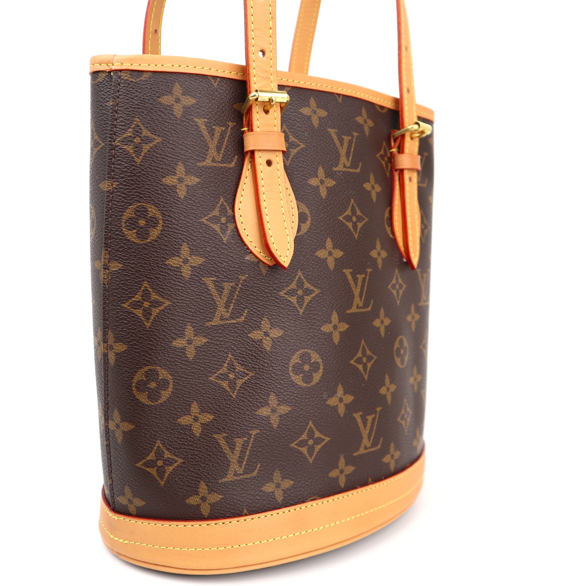 C1326R  Louis Vuitton Monogram Canvas Petit Bucket --Pre Owned