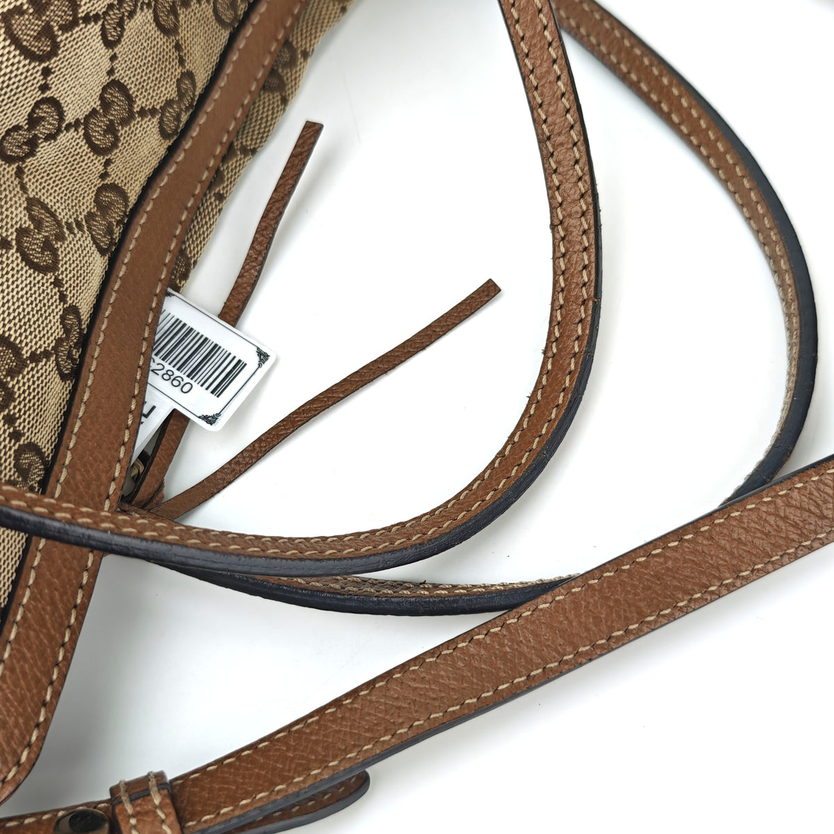 C2860 Gucci Shoulder Satchel Bag Bree GG Canvas Tote / Satchel | Pre-Owned Very Good Brown Canvas GG Monogram