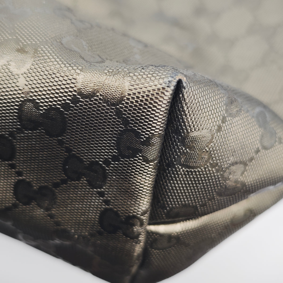 C2871 Gucci Tote Bag GG Imprimé Joy Tote Medium | Pre-Owned Very Good Brown Coated Canvas GG Monogram