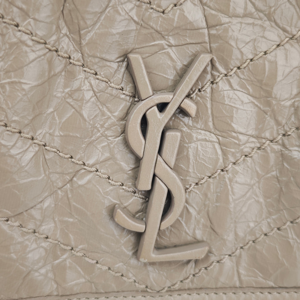 C2872 Saint Laurent Shoulder Bag Niki Baby Vintage Leather Chain Bag | Pre-Owned Excellent Leather