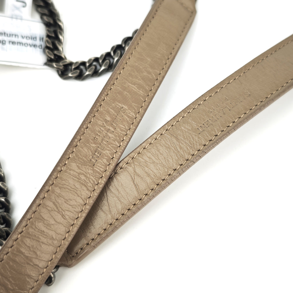 C2872 Saint Laurent Shoulder Bag Niki Baby Vintage Leather Chain Bag | Pre-Owned Excellent Leather