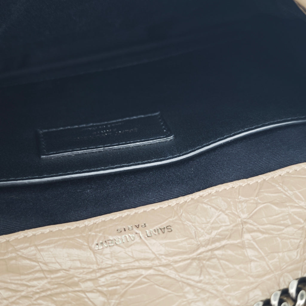 C2872 Saint Laurent Shoulder Bag Niki Baby Vintage Leather Chain Bag | Pre-Owned Excellent Leather