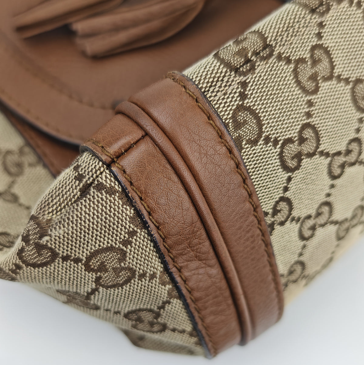 C2878 Gucci Shoulder Bag Bella Flap Satchel/Shoulder Bag | Pre-Owned Very Good