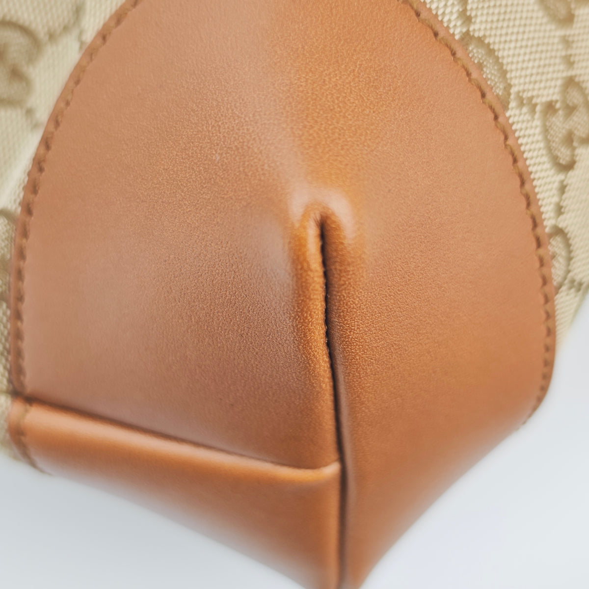 C2888 Gucci Shoulder Bag GG Canvas Hobo | Pre-Owned Excellent Brown GG Canvas