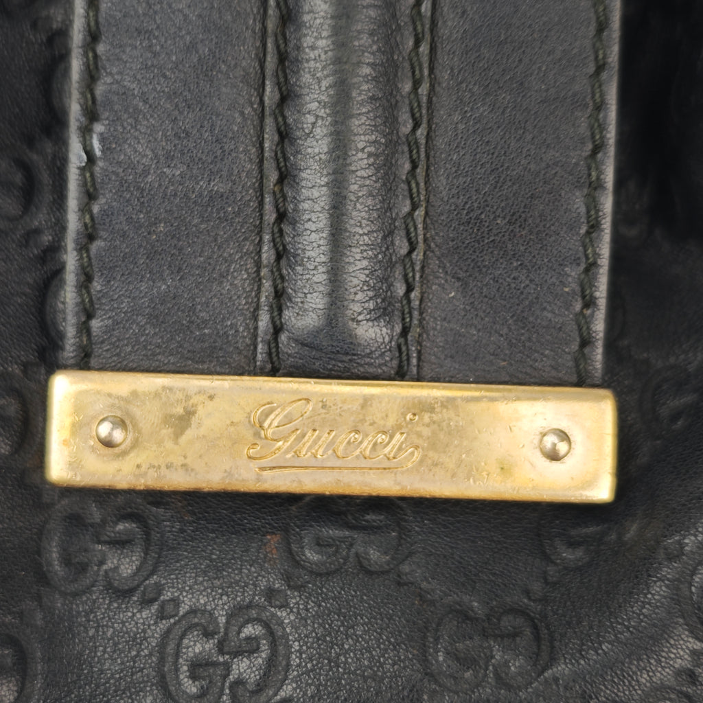 C2894 Gucci Shoulder Bag Guccissima Pelham Hobo | Pre-Owned Very Good Brown Guccissima Leather