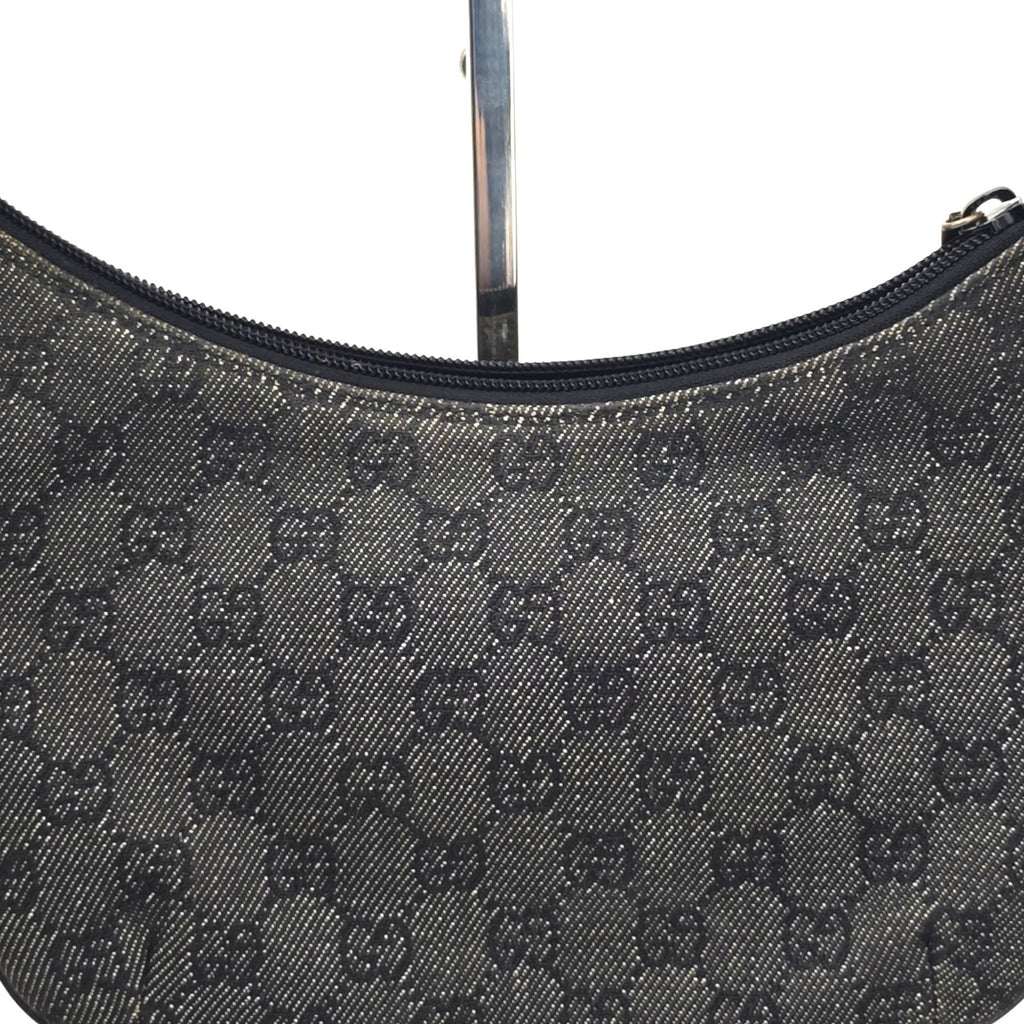 C2897 Gucci Shoulder Bag GG Canvas Pochette Small | Pre-Owned Very Good Brown GG Canvas