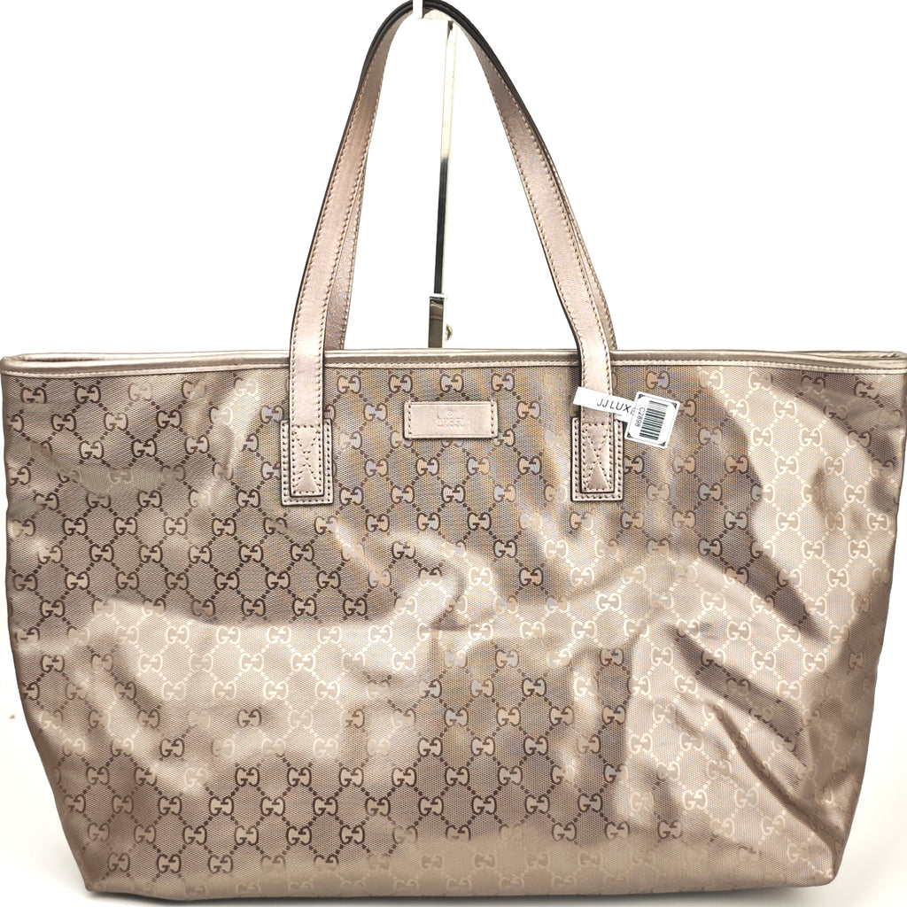 C2898 Gucci Tote Bag GG Imprimé Joy Tote Large | Pre-Owned Excellent GG Imprimé Coated canvas