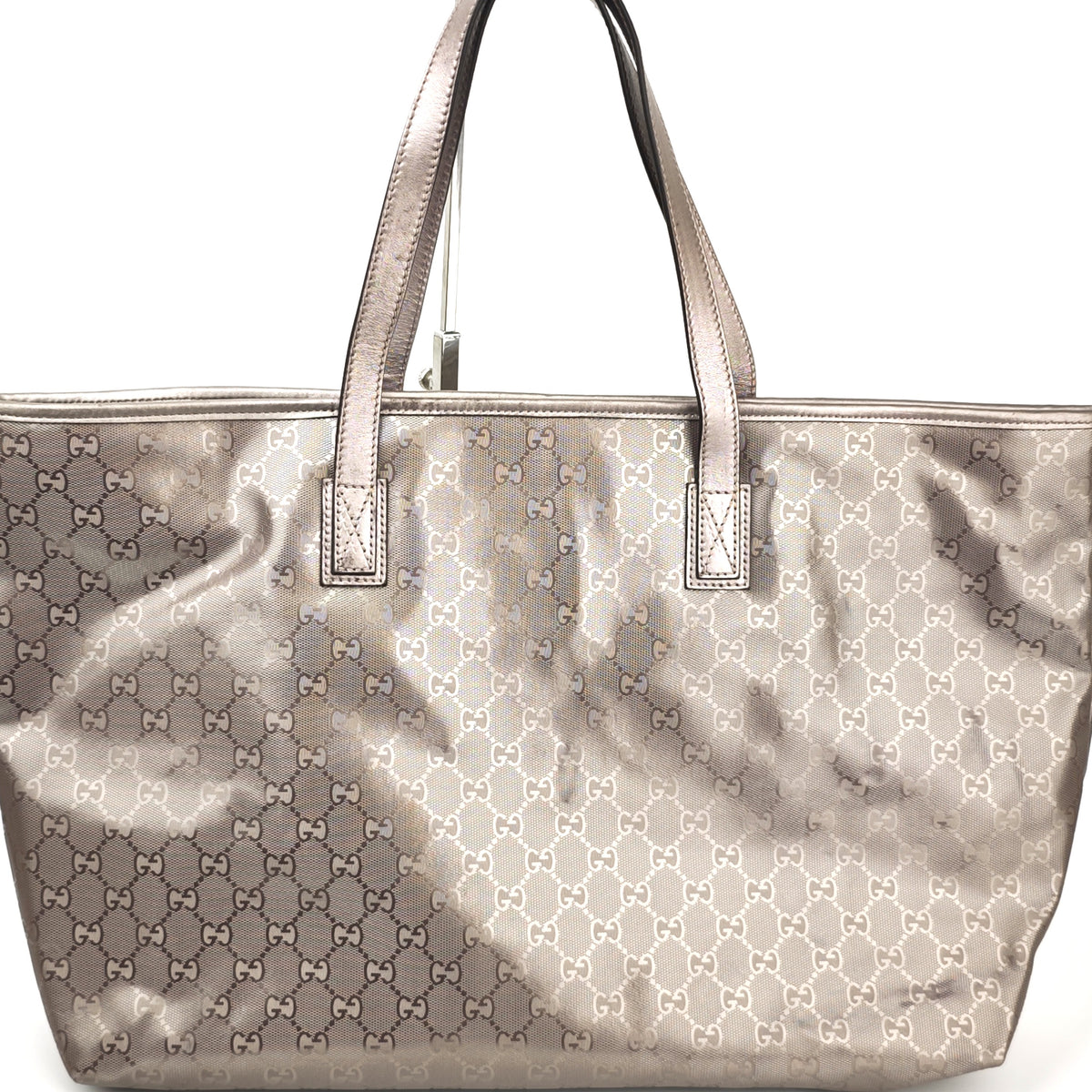 C2898 Gucci Tote Bag GG Imprimé Joy Tote Large | Pre-Owned Excellent GG Imprimé Coated canvas