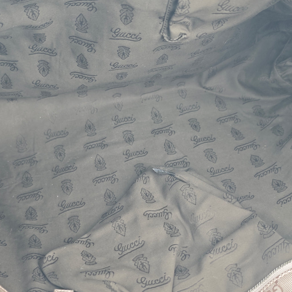 C2898 Gucci Tote Bag GG Imprimé Joy Tote Large | Pre-Owned Excellent GG Imprimé Coated canvas