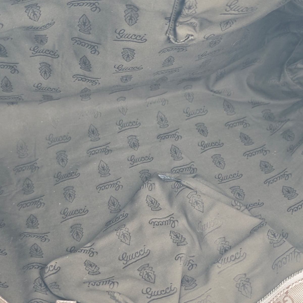 C2898 Gucci Tote Bag GG Imprimé Joy Tote Large | Pre-Owned Excellent GG Imprimé Coated canvas