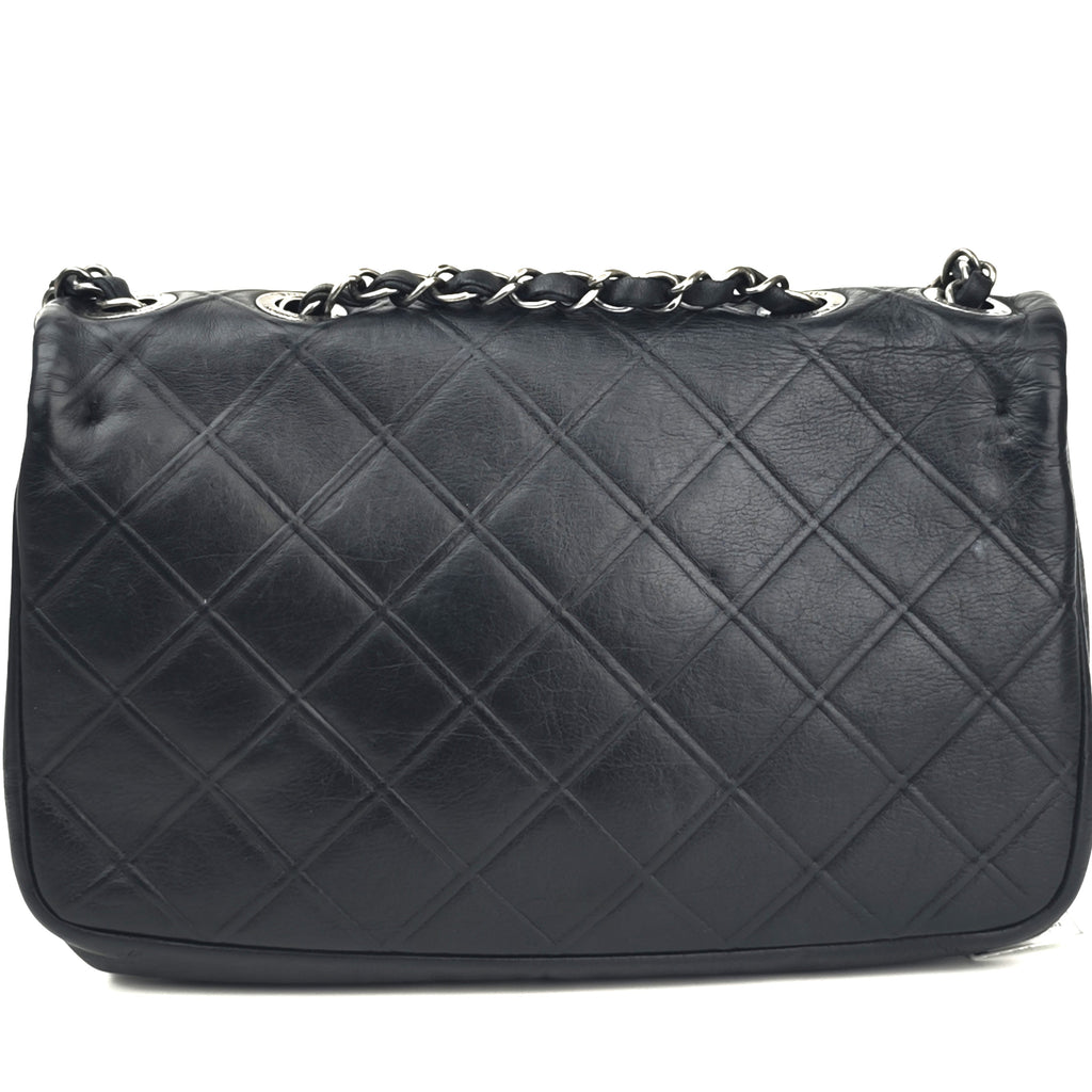 C2901 Chanel Shoulder Bag Surpique Flap Bag | Pre-Owned Very Good