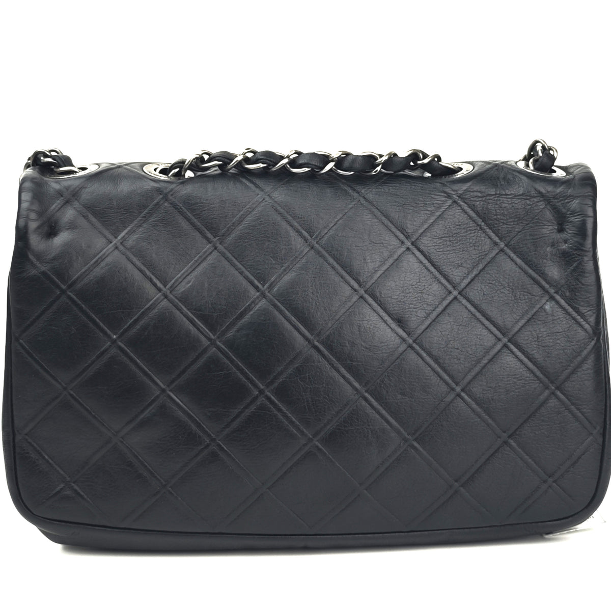 C2901 Chanel Shoulder Bag Surpique Flap Bag | Pre-Owned Very Good