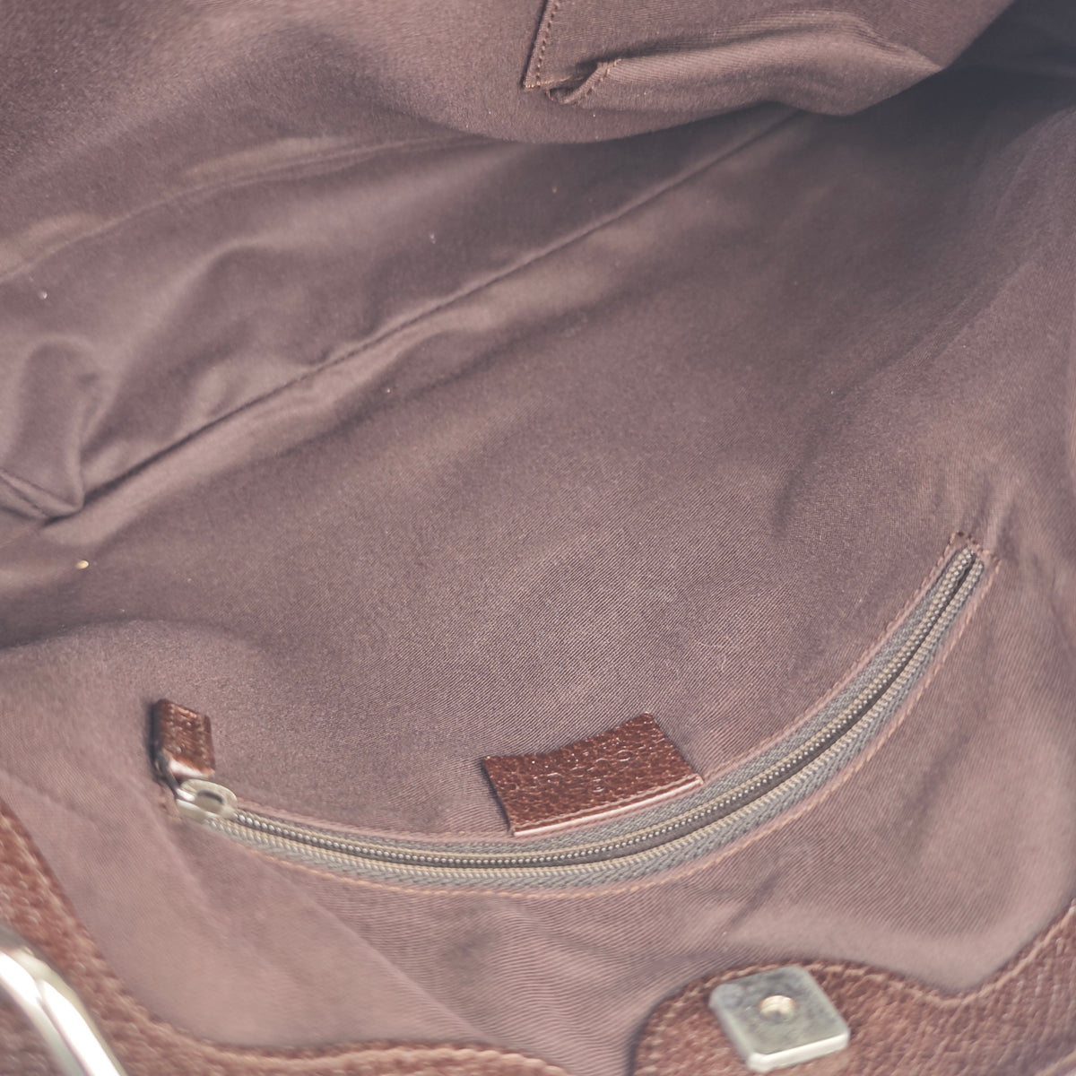 C2908# Gucci Shoulder Bag GG Canvas Eclipse Shoulder Bag Medium | Pre-Owned Very Good Beige / Brown GG Canvas