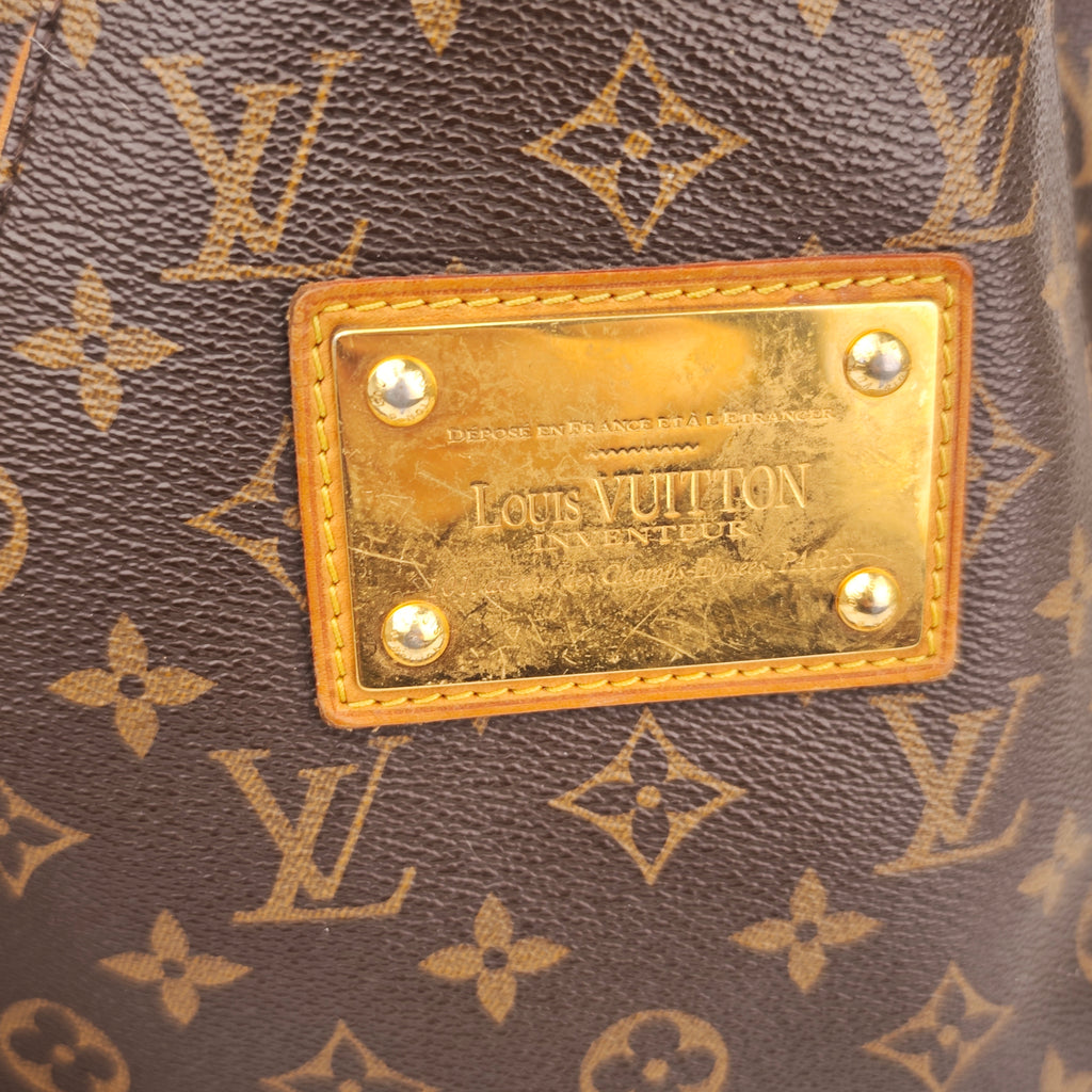 C2920 Louis Vuitton Shoulder Bag Monogram Galliera MM | Pre-Owned Very Good Brown Monogram Canvas