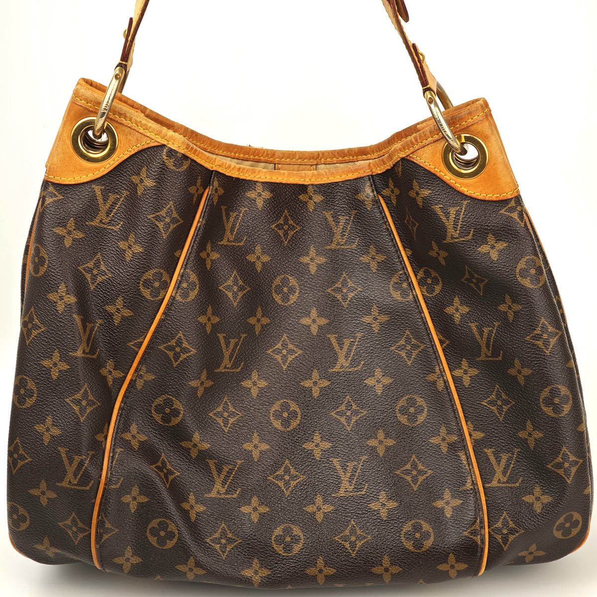 C2920 Louis Vuitton Shoulder Bag Monogram Galliera MM | Pre-Owned Very Good Brown Monogram Canvas