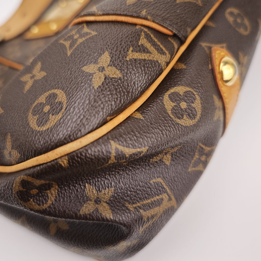 C2920 Louis Vuitton Shoulder Bag Monogram Galliera MM | Pre-Owned Very Good Brown Monogram Canvas