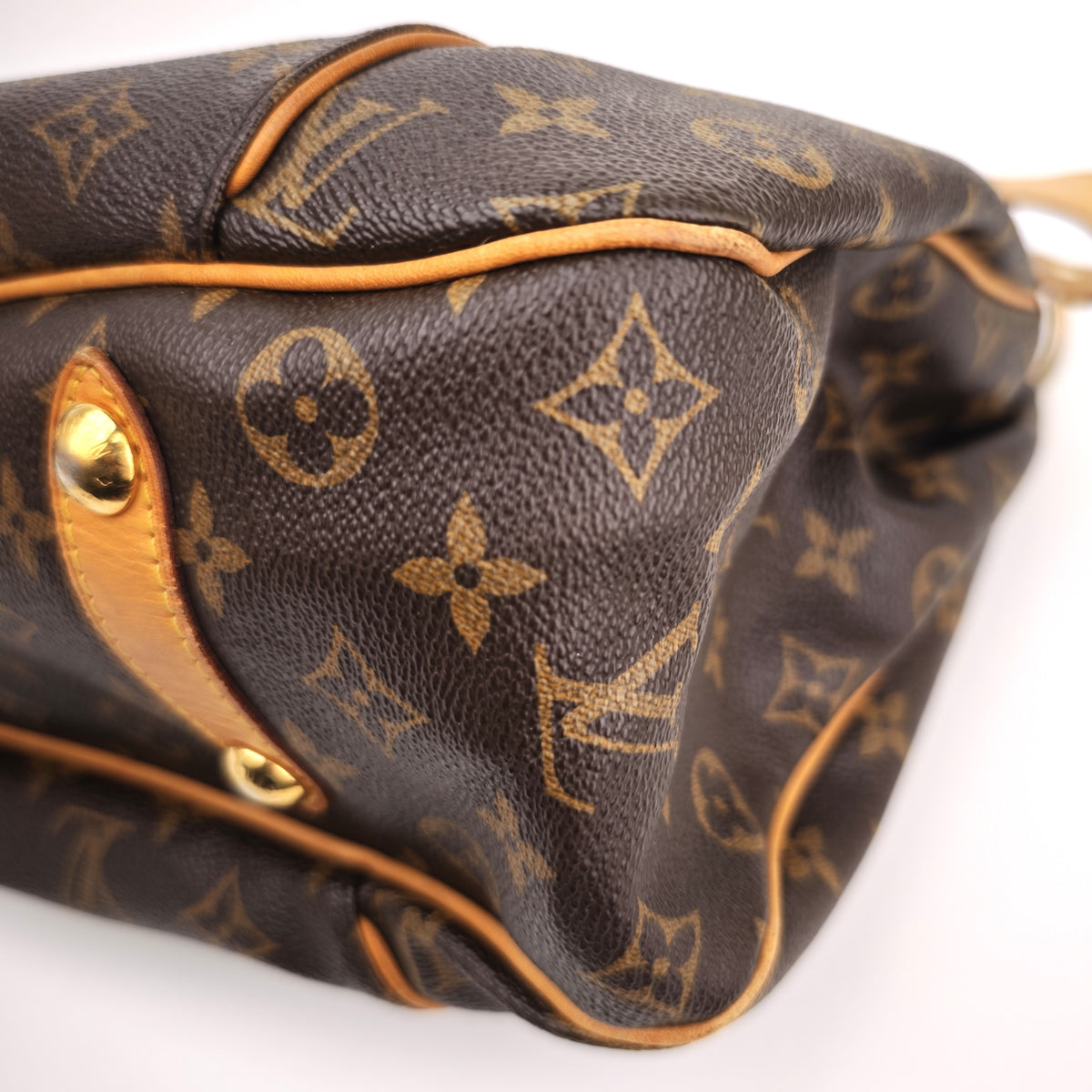 C2920 Louis Vuitton Shoulder Bag Monogram Galliera MM | Pre-Owned Very Good Brown Monogram Canvas