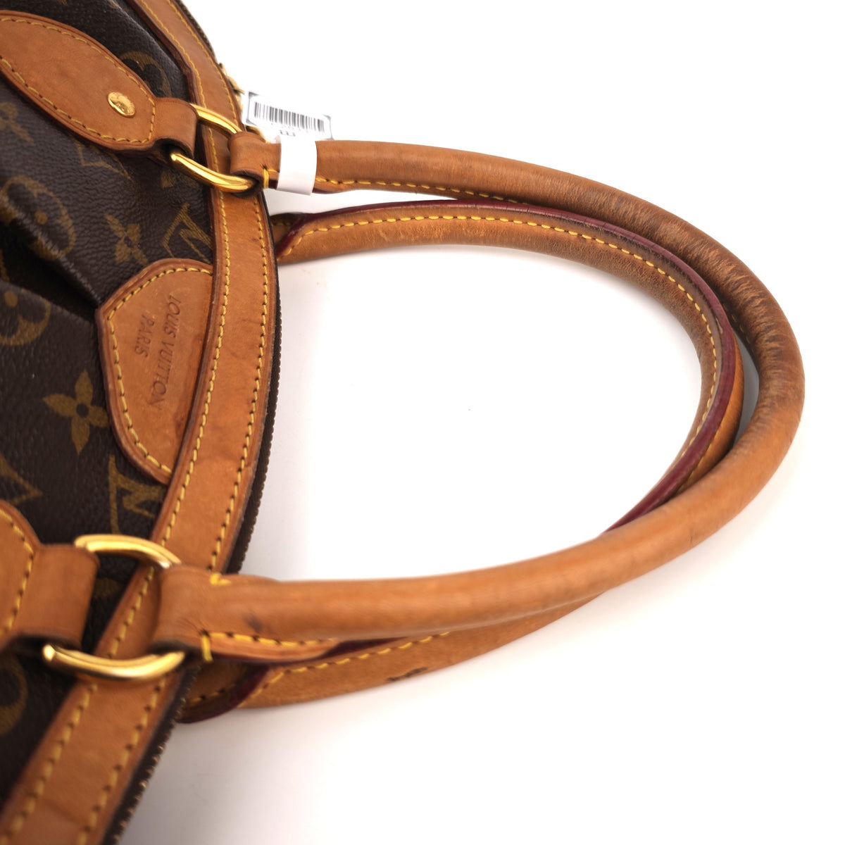 C2933 Louis Vuitton Shoulder Bag Monogram Canvas Tivoli PM | Pre-Owned Very Good Brown Coated Canvas, Leather Trim Monogram