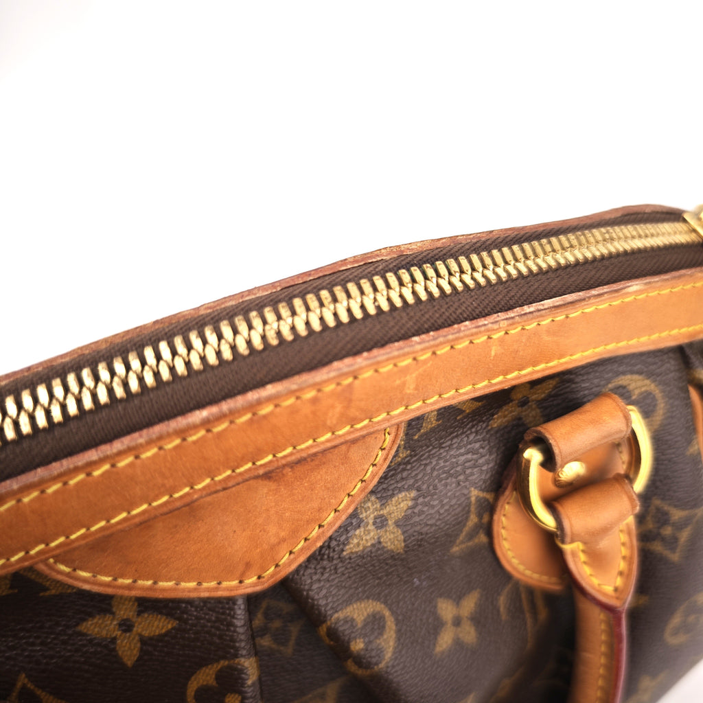 C2933 Louis Vuitton Shoulder Bag Monogram Canvas Tivoli PM | Pre-Owned Very Good Brown Coated Canvas, Leather Trim Monogram
