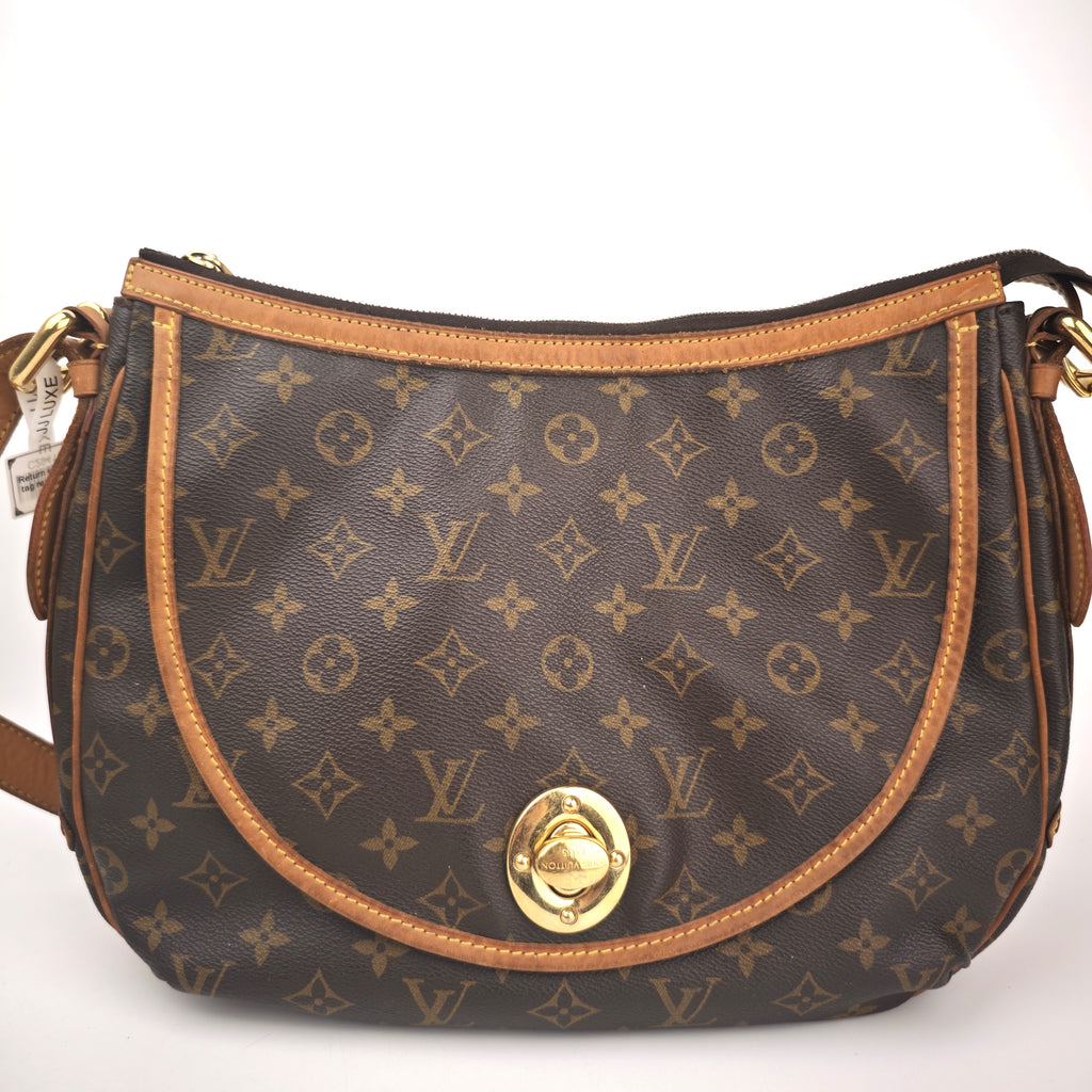 C2941 Louis Vuitton Shoulder Bag Monogram Tulum GM | Pre-Owned Very Good Brown Monogram Coated canvas, leather trim