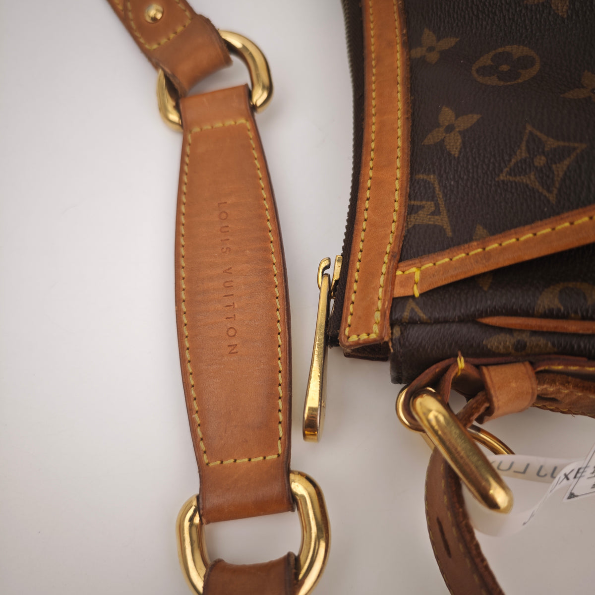 C2941 Louis Vuitton Shoulder Bag Monogram Tulum GM | Pre-Owned Very Good Brown Monogram Coated canvas, leather trim