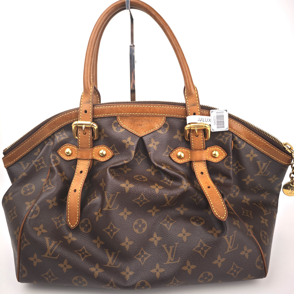 C2946 Louis Vuitton Shoulder Bag Monogram Canvas Tivoli GM | Pre-Owned Very Good Brown Monogram Coated canvas, leather trim