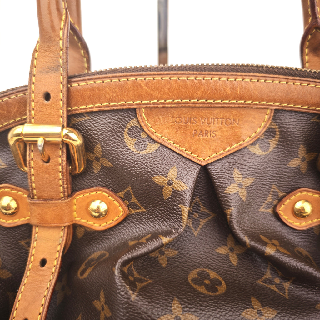 C2946 Louis Vuitton Shoulder Bag Monogram Canvas Tivoli GM | Pre-Owned Very Good Brown Monogram Coated canvas, leather trim
