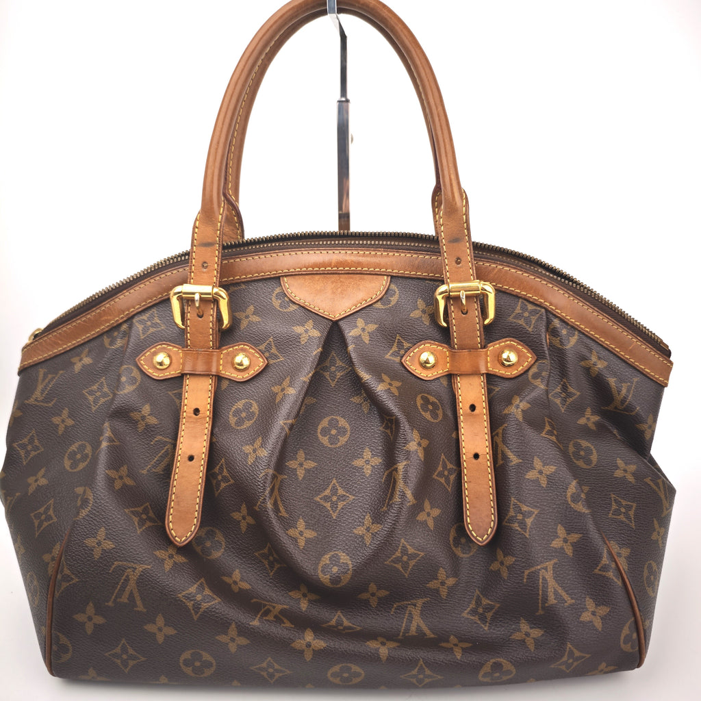 C2946 Louis Vuitton Shoulder Bag Monogram Canvas Tivoli GM | Pre-Owned Very Good Brown Monogram Coated canvas, leather trim