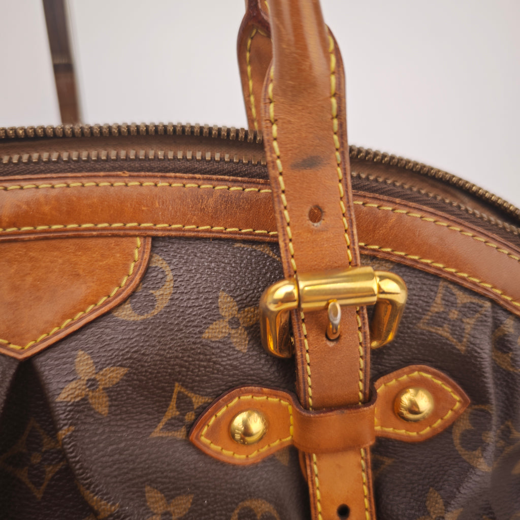 C2946 Louis Vuitton Shoulder Bag Monogram Canvas Tivoli GM | Pre-Owned Very Good Brown Monogram Coated canvas, leather trim