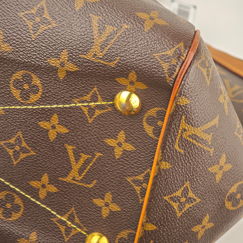 C2946 Louis Vuitton Shoulder Bag Monogram Canvas Tivoli GM | Pre-Owned Very Good Brown Monogram Coated canvas, leather trim