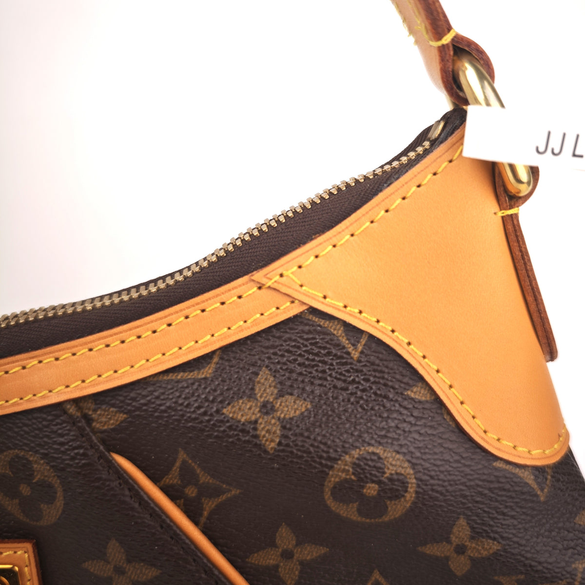 C2949R Louis Vuitton Shoulder Bag Monogram Galliera PM | Pre-Owned Excellent Brown Monogram Coated canvas, leather trim