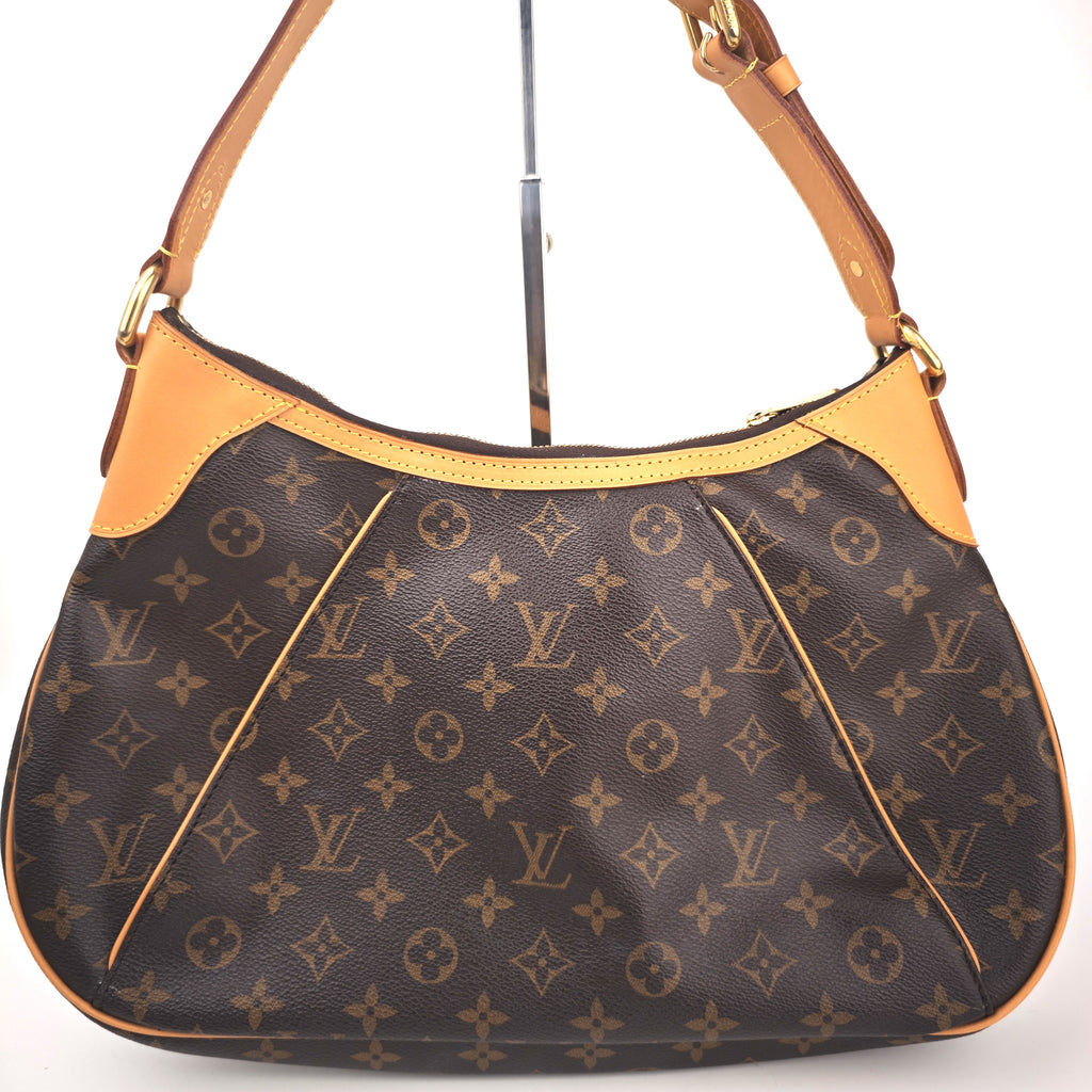 C2949R Louis Vuitton Shoulder Bag Monogram Galliera PM | Pre-Owned Excellent Brown Monogram Coated canvas, leather trim