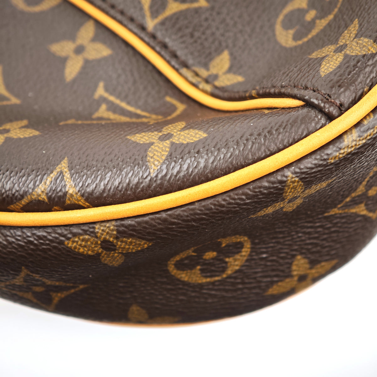 C2949R Louis Vuitton Shoulder Bag Monogram Galliera PM | Pre-Owned Excellent Brown Monogram Coated canvas, leather trim