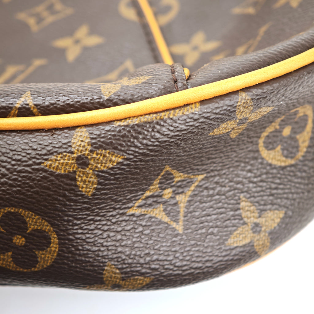 C2949R Louis Vuitton Shoulder Bag Monogram Galliera PM | Pre-Owned Excellent Brown Monogram Coated canvas, leather trim